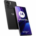 Telefon Mobil Motorola Edge 40 Dual SIM, 256GB, 8GB RAM, 5G, Leather Eclipse Black