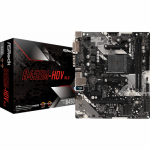 Placa de baza ASRock B450M-HDV R4.0, AMD B450, Socket AM4, MATX