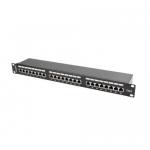 Patch Panel Lanberg PPS6-1024-B, 19inch, 24 porturi, Black