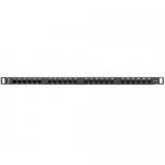 Patch Panel Lanberg PPU6-0024-S, 19inch, 24 porturi, Black