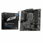 Placa de baza MSI PRO B760M-A WIFI, Intel B760, Socket 1700, mATX