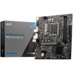 Placa de baza MSI PRO H610M-G, Intel H610, Socket 1700, mATX