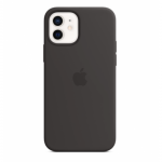 Protectie pentru spate Apple Silicone Case pentru iPhone 12/12 Pro, Black