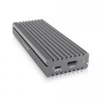 Rack SSD Raidsonic IcyBox IB-1817M-C31, SATA3, USB-C, M.2, Grey