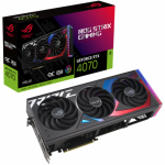 Placa video ASUS nVidia GeForce RTX 4070 ROG STRIX GAMING OC 12GB, GDDR6X, 192bit