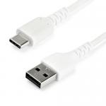 Cablu de date Startech RUSB2AC1MW, USB - USB-C, 1m, White