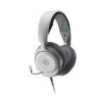 Casti cu microfon SteelSeries Arctis Nova 1P, 3.5mm jack, White