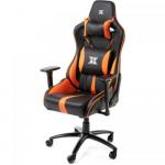 Scaun gaming Serioux Kessian, Black-Orange