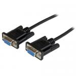 Cablu Startech SCNM9FF2MBK, DB9 - DB9, 2m, Black