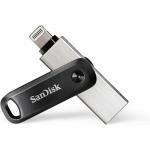 Stick USB Sandisk by WD iXpand, 256GB, Lightning/USB, Grey