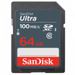 Memory Card SDXC SanDisk by WD Ultra 64GB, Class 10, UHS-I