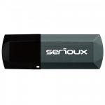Stick memorie Serioux DataVault USB V153 16GB, USB 2.0, Black