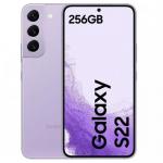 Telefon Mobil Samsung Galaxy S22, Dual SIM Hybrid, 256GB, 8GB RAM, 5G, Bora Purple