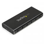 Rack SSD Startech SM21BMU31C3, USB 3.1 Tip B, M.2 SATA, Black