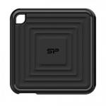 SSD Portabil Silicon Power PC60 1TB, USB 3.1, Black