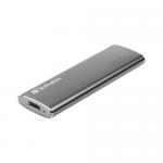 SSD portabil Verbatim Vx500, 120GB, USB 3.1, Silver