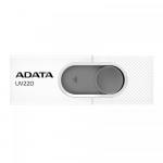 Stick Memorie AData UV220 64GB, USB 2.0, White-Gray