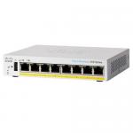 Switch Cisco CBS250-8T-D-EU, 8 Porturi, PoE