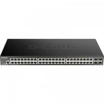 Switch DLink DGS-1250-52X, 48 porturi