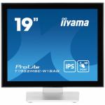 Monitor LED Touchscreen Iiyama ProLite T1932MSC-W1SAG, 19inch, 1280x1024, 14ms GTG, White