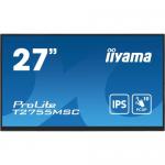 Monitor LED Touchscreen Iiyama ProLite T2755MSC-B1, 27inch, 1920x1080, 5ms GTG, Black