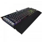 Tastatura Corsair K95 RGB PLATINUM Cherry MX Speed, RGB LED, USB, Black