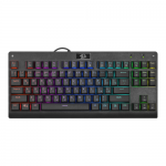 Tastatura Gaming Redragon Dark Avenger RGB LED Mecanica, USB, Black