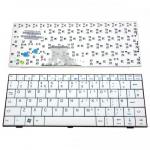 Tastatura Notebook Fujitsu Siemens LifeBook M1010 US, White V072405BS2
