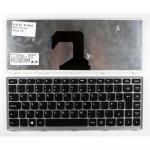 Tastatura Notebook Lenovo Z400 UK Silver Frame Black 25-208925