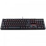 Tastatura Redragon Mitra Red LED, USB, Black