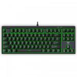 Tastatura T-Dagger Corvette, Green LED, USB, Black