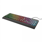 Tastatura Trust Ziva, RGB LED, USB, Black