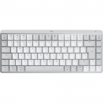 Tastatura Wireless Logitech MX MECHANICAL Mini for Mac, Bluetooth/USB, Layout US, Pale Grey