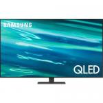 Televizor QLED Samsung Smart QE50Q80AATXXH Seria Q80A, 50inch, Ultra HD 4K, Carbon Silver