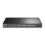 Switch TP-Link JetStream TL-SG3428MP, 24 porturi, PoE+