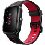 Smartwatch Ulefone Watch GPS, 1.3inch, curea TPU, Black-Red