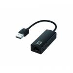 Placa de retea Level One USB-0301, USB 2.0, Black