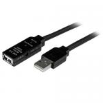 Cablu Startech USB2AAEXT10M, USB male - USB female, 10m, Black
