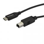Cablu Startech USB2CB2M, USB 2.0 - USB-B, 2m, Black