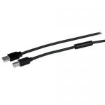 Cablu Startech USB2HAB50AC, USB - USB-B, 15m, Black