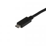 Cablu Startech USB31AC50CM, USB - USB-C, 0.5m, Black