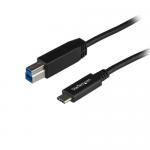 Cablu Startech USB31CB1M, USB-C - USB-B, 1m, Black