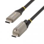 Cablu de date Startech USB31CCTLKV1M, USB-C - USB-C, 1m, Gray