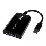 Adaptor Startech USB32VGAPRO, USB 3.0 - VGA, Black