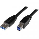Cablu Startech USB3SAB10M, USB - USB-B, 10m, Black