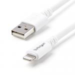 Cablu de date Startech USBLT3MW, USB - Lightning, 3m, White