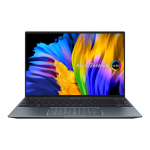 Laptop ASUS ZenBook 14X OLED UX5401ZA-L7015X, Intel Core i7-12700H, 14inch, RAM 16GB, SSD 512GB, Intel Iris Xe Graphics, Windows 11, Pine Grey - RESIGILAT