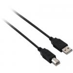 Cablu V7 V7E2USB2AB-05M, USB - USB-B, 5m, Black