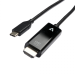 Cablu V7 V7UCHDMI-2M, USB-C - HDMI, 2m, Black