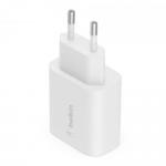 Incarcator retea Belkin Boost Charge PPS Wall Charger, 25W, USB-C, White